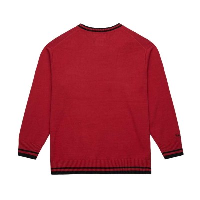 Chicago Bulls Mitchell & Ness Throw It Back Vintage Sweater