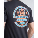 OBEY PEACE INITIATIVE CLASSIC T-SHIRT BLACK