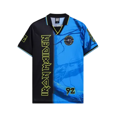 Amplified Iron Maiden Fear Of The Dark Rock FC tee Μπλε