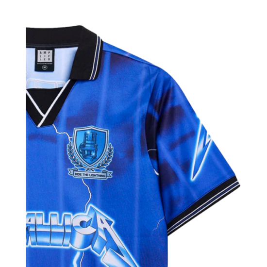 Amplified Metallica Lightning Rock FC tee Μπλε Amplified Metallica Lightning Rock FC tee Μπλε