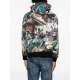 AAPE BY A BATHING APE Moonface-logo graffiti-print hoodie
