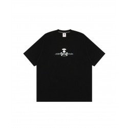 AAPE by A Bathing Ape Basic T-Shirt Mαύρο