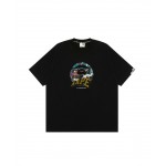 AAPE by A Bathing Ape THEME MAIN T-Shirt Mαύρο