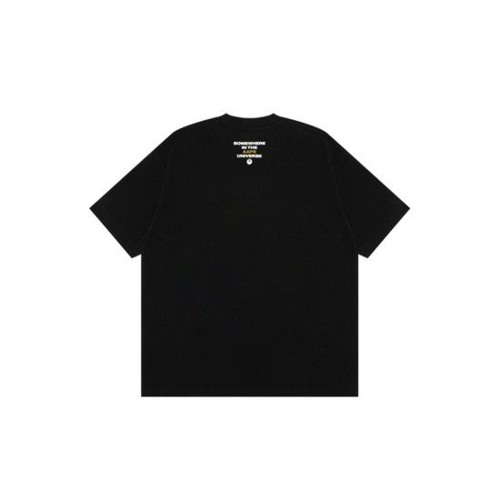 AAPE by A Bathing Ape THEME MAIN T-Shirt Mαύρο