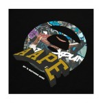 AAPE by A Bathing Ape THEME MAIN T-Shirt Mαύρο