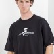 AAPE by A Bathing Ape Basic T-Shirt Mαύρο