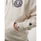 Aape by A Bathing Ape logo zip up hoodie in beige Μπεζ