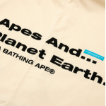 AAPE by A Bathing Ape MOONFACE LOGO CAMO T-Shirt Μπεζ