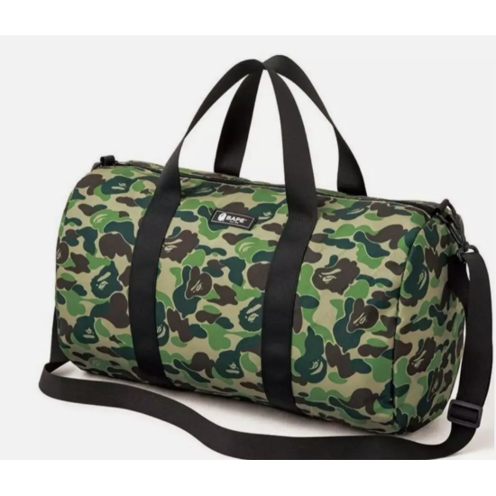 BAPE A Bathing Ape Duffle Bag Hand Bag Camo Green 2020 Spring Magazine Πολύχρωμο