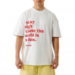 BEE UNUSUAL KITE OVERSIZED T-SHIRT WHITE Άσπρο