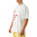 BEE UNUSUAL KITE OVERSIZED T-SHIRT WHITE Άσπρο