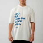 BEE UNUSUAL Kite Oversized T-shirt Άσπρο