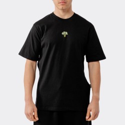 BEE UNUSUAL The Sharks Are Vegan Relaxed T-shirt Mαύρο
