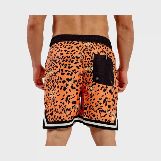 Bee Unusual Regret Nothing Swimshorts Πορτοκαλί