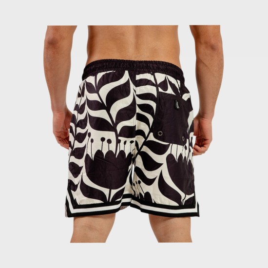 BEE UNUSUAL Lotus Board Shorts Άσπρο