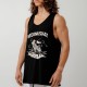 Bee Unusual Relax Tank Top Μαύρο