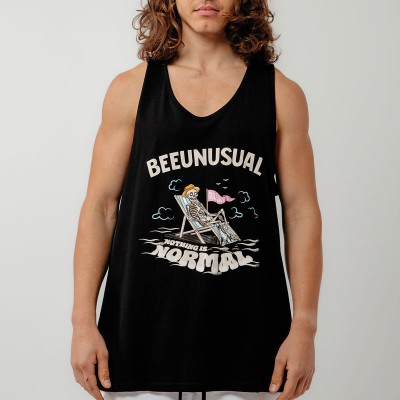 Bee Unusual Relax Tank Top Μαύρο Bee Unusual Relax Tank Top Μαύρο