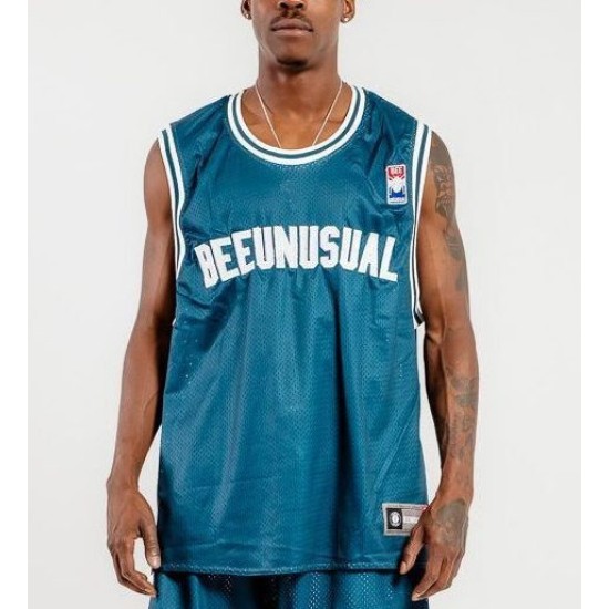 BEE UNUSUAL BASKETBALL TANK TOP Μπλε
