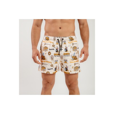 Bee Unusual Bdsm Swimshorts Μπεζ