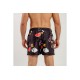 Bee Unusual Feta Watermelon SwimShort Μαύρο