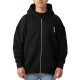 BEE UNUSUAL Vanity-Extra Heavy Zip Up Hoodie FT Black Μαύρο BEE UNUSUAL Vanity-Extra Heavy Zip Up Hoodie FT Black Μαύρο
