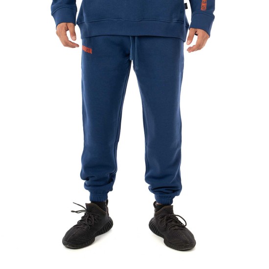 Bee Unusual Monochrome Sweatpants Μπλε