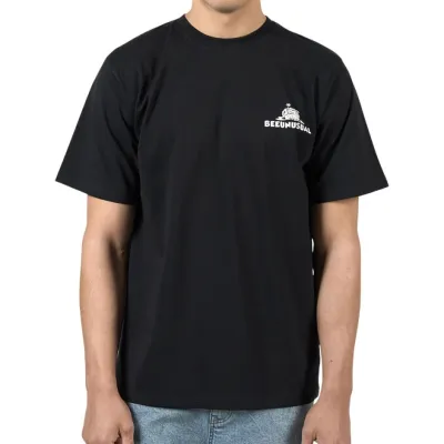 BEE UNUSUAL Brain Rot Relaxed T-Shirt Μαύρο