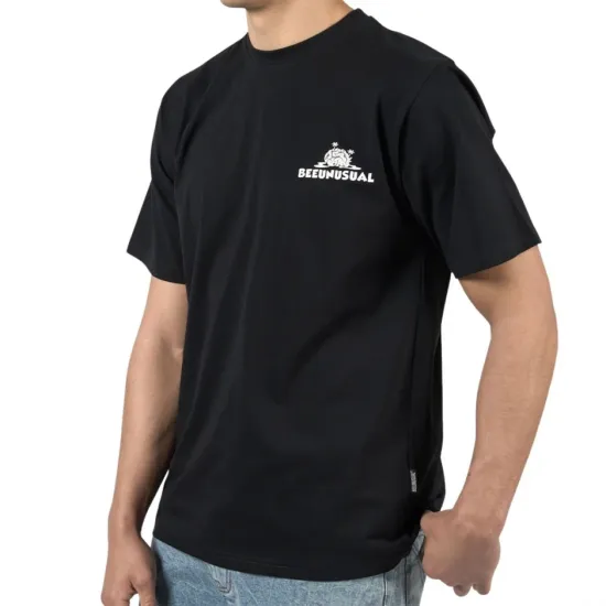 BEE UNUSUAL Brain Rot Relaxed T-Shirt Μαύρο