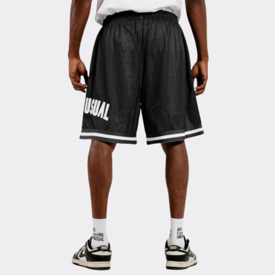 Bee Unusual Mesh Basketball Shorts Mαύρο