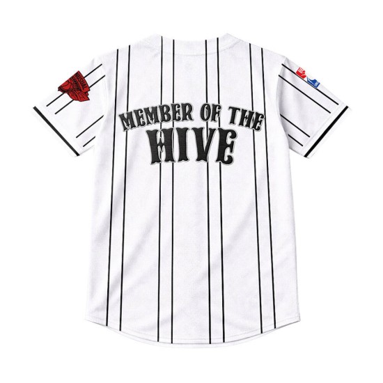 Bee Unusual Member Of The Hive  ersey Shirt White Άσπρο