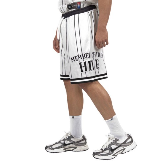 BEE UNUSUAL Member Of The Hive Jersey Shorts Άσπρο