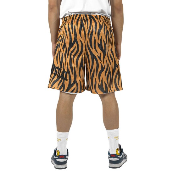 BEE UNUSUAL O.G. I DO CARE JERSEY SHORTS ANIMAL PRINT Πολύχρωμο