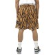 BEE UNUSUAL O.G. I DO CARE JERSEY SHORTS ANIMAL PRINT Πολύχρωμο