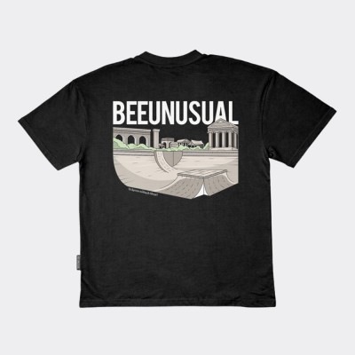 Bee Unusual O.g Athens T-shirt Μαύρο 