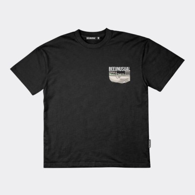 Bee Unusual O.g Athens T-shirt Μαύρο 