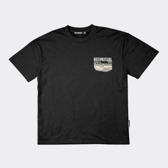 Bee Unusual O.g Athens T-shirt Μαύρο 