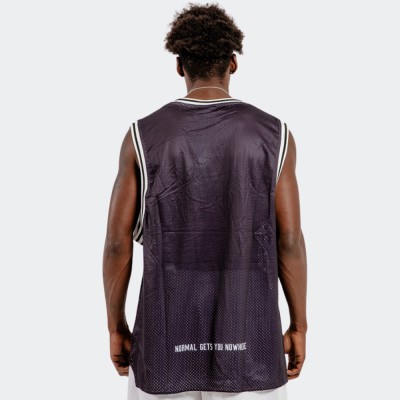 BEE UNUSUAL BASKETBALL TANK TOP Mαύρο