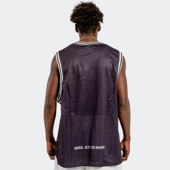 BEE UNUSUAL BASKETBALL TANK TOP Mαύρο