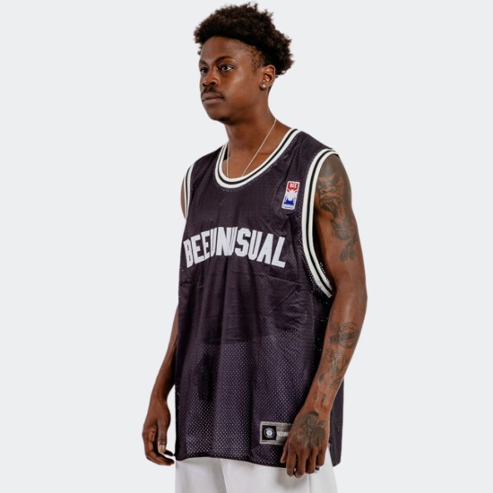 BEE UNUSUAL BASKETBALL TANK TOP Mαύρο