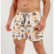 Bee Unusual Bdsm Swimshorts Μπεζ