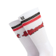 BEE UNUSUAL RETRO LOGO COMBED SOCKS Άσπρο