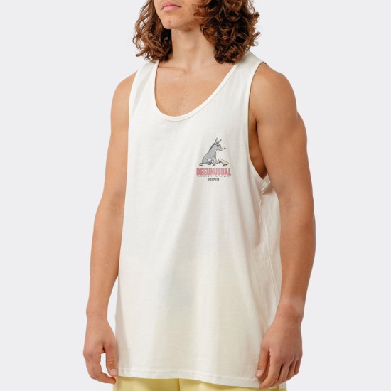 BEE UNUSUAL Break Free Tank Top Άσπρο
