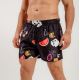 Bee Unusual Feta Watermelon SwimShort Μαύρο