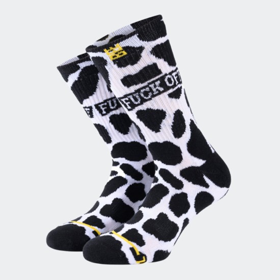 BEE UNUSUAL FCK OFF LIMITED EDITION OG SOCKS MULTICOLOR Πολύχρωμο