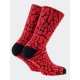 BEE UNUSUAL ELEPHANT PRINT LIMITED EDITION OG SOCKS RED Κόκκινο BEE UNUSUAL ELEPHANT PRINT LIMITED EDITION OG SOCKS RED Κόκκινο