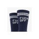 Bee Unusual Fuck Off Socks Μπλε