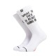BEE UNUSUAL WTF COMBED SOCKS Άσπρο