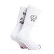BEE UNUSUAL WTF COMBED SOCKS Άσπρο