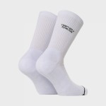Bee Unusual IDGAF White Socks Άσπρο