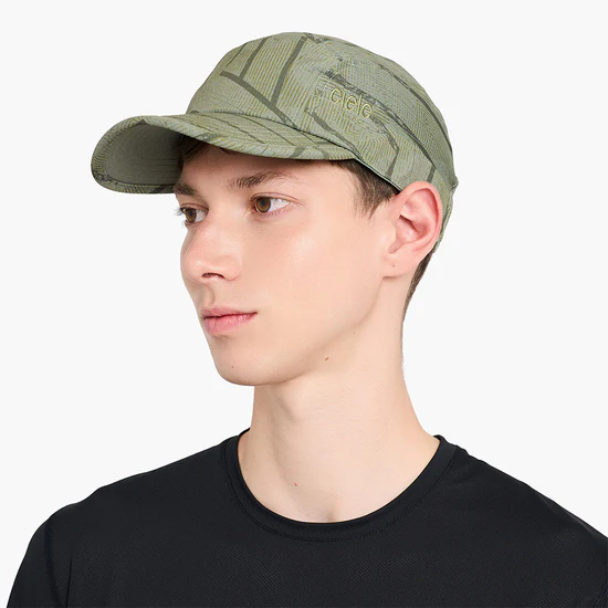 Ciele GOCap SC Field All Over Print Boardwalk Unisex Recycled Polyester Λαδί